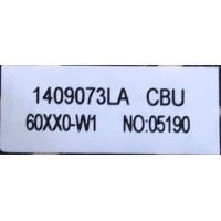 LED DRIVER PARA TV LG / NUMERO DE PARTE 1409073LA / 5800-D60XX0W100 / 60XX0-W1 / MODELO 60LB5200